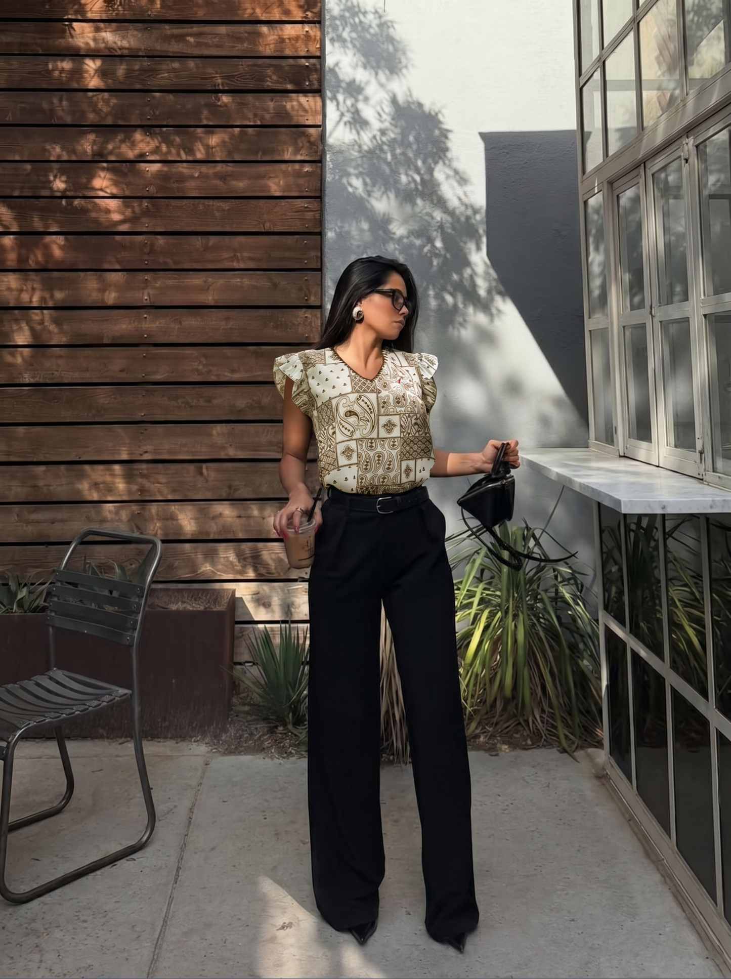 Blusa Paisley Sun