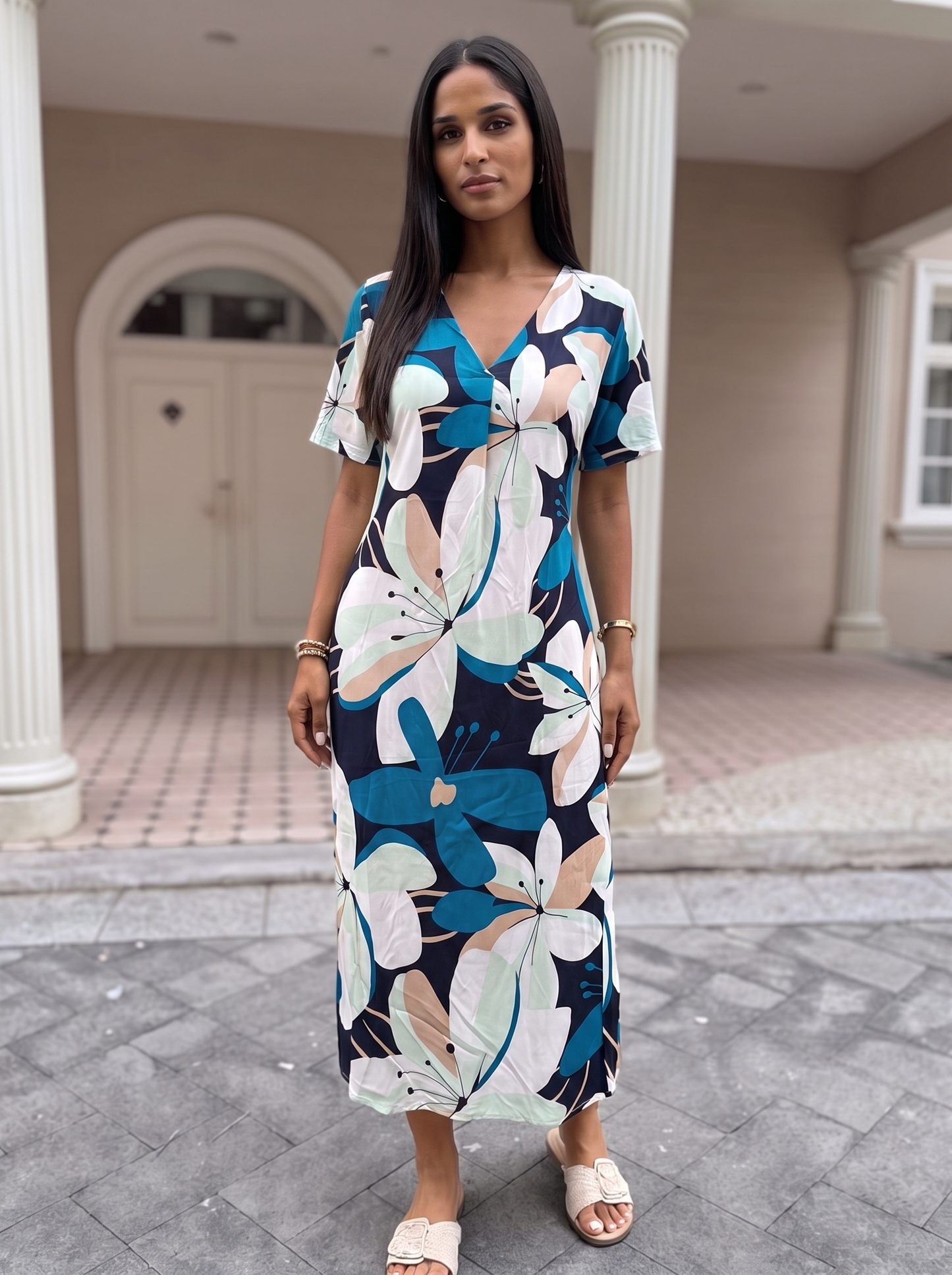 Abito Maxi Floreale