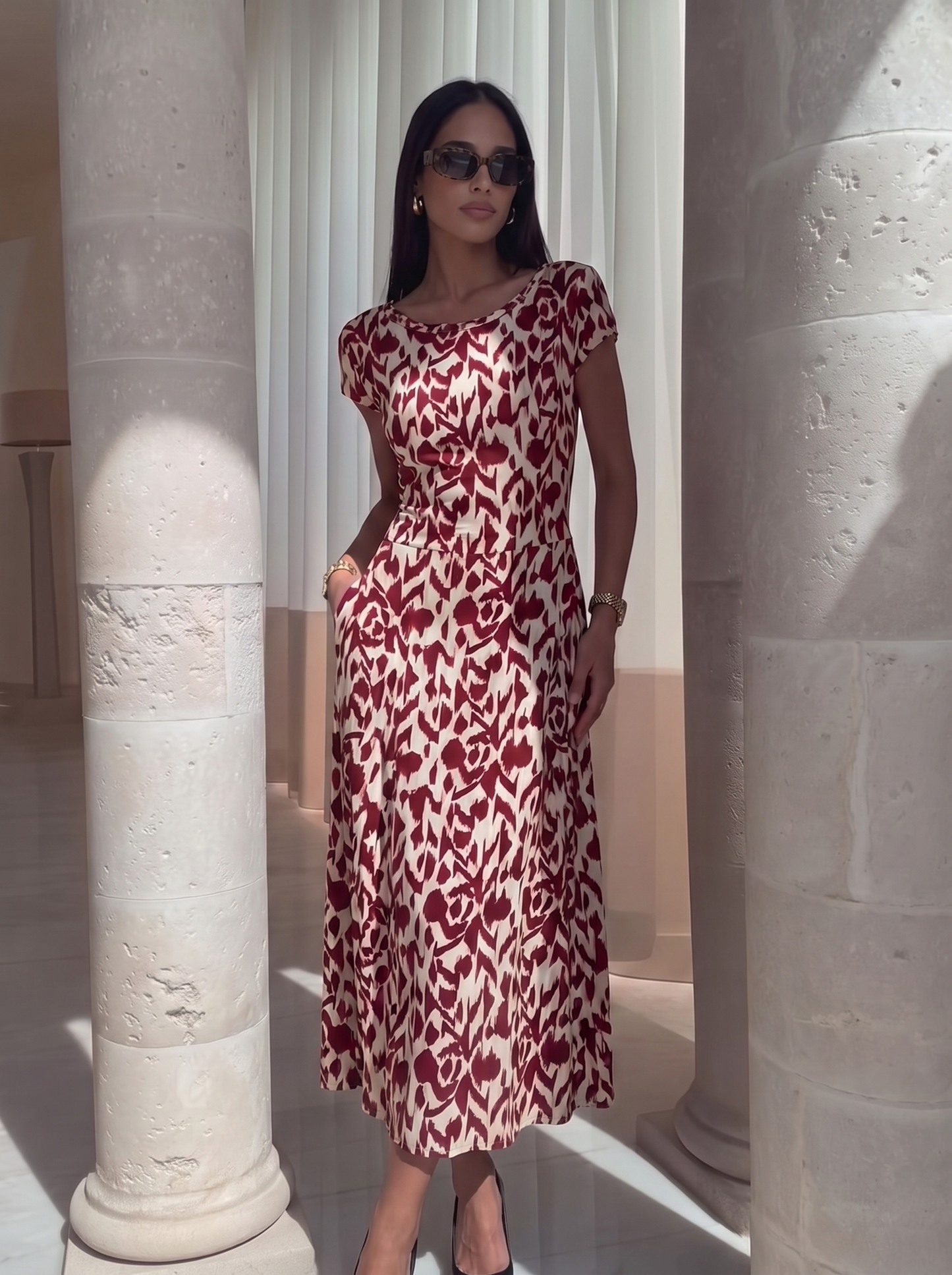 Abito Animalier Chic