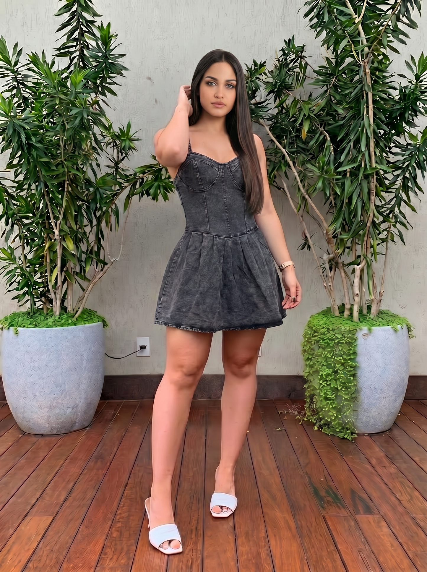 Abito Denim Balloon fit