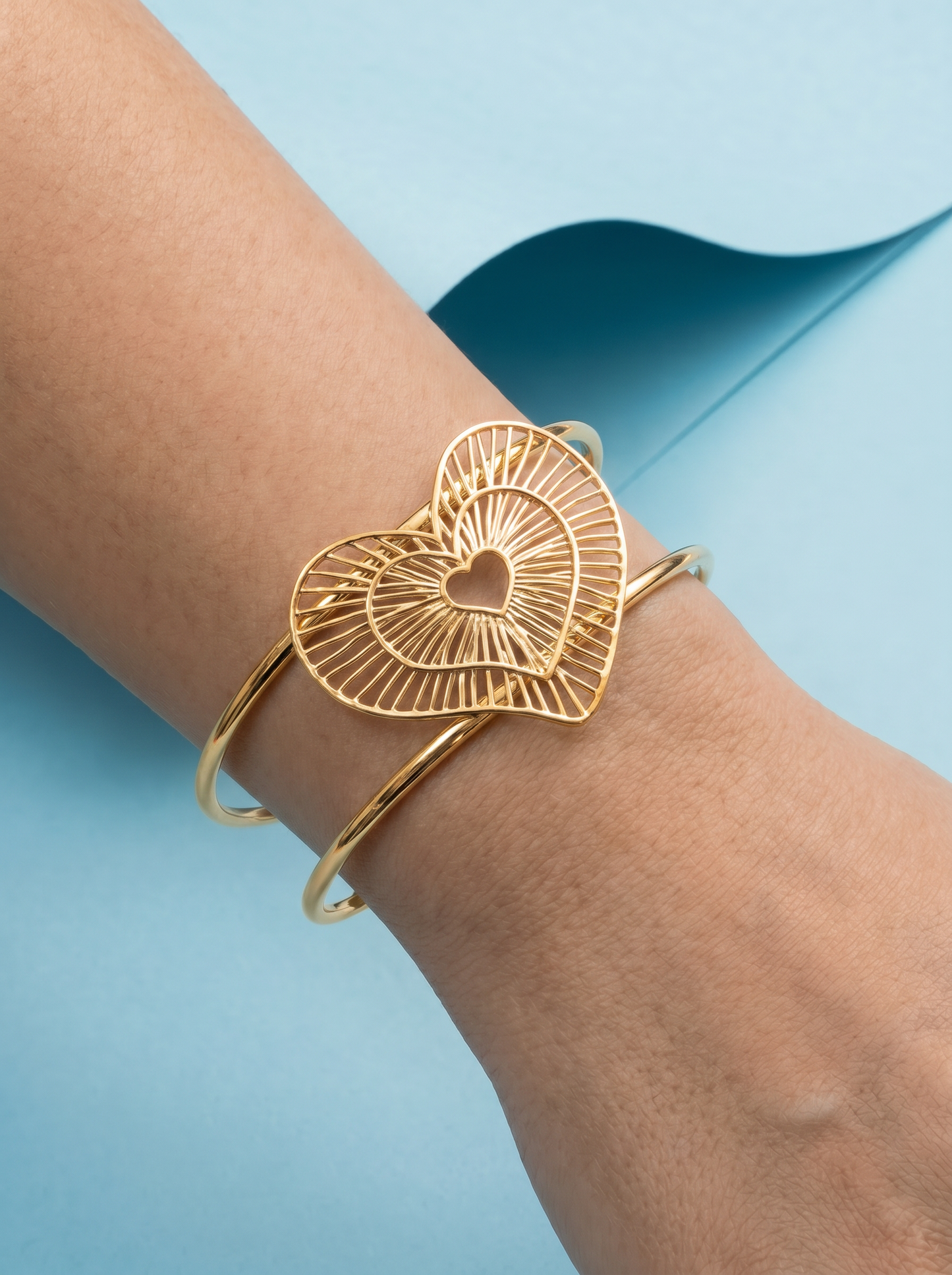 Bracciale Rigido Heart