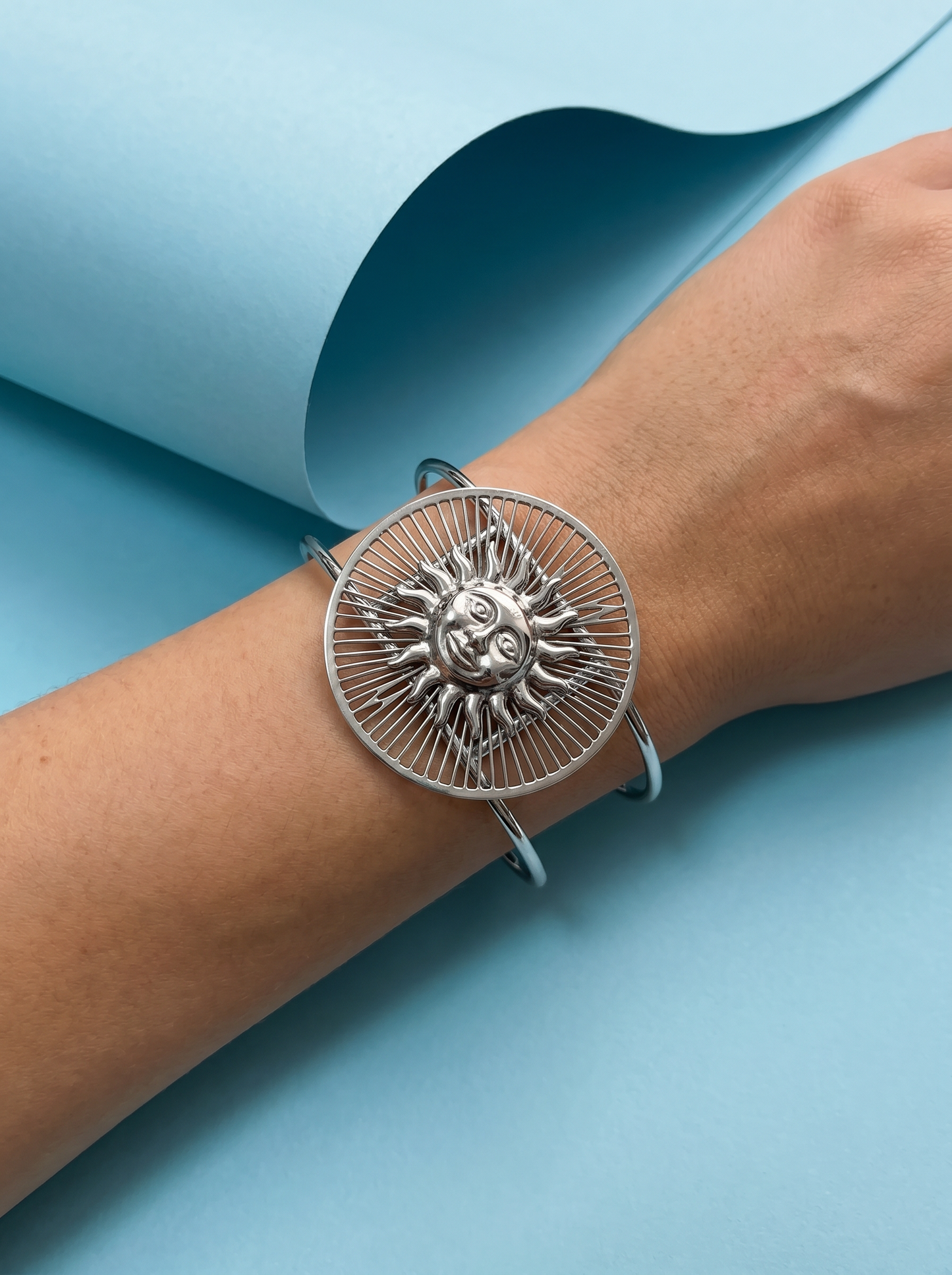 Bracciale Cuff Raggi di Sole