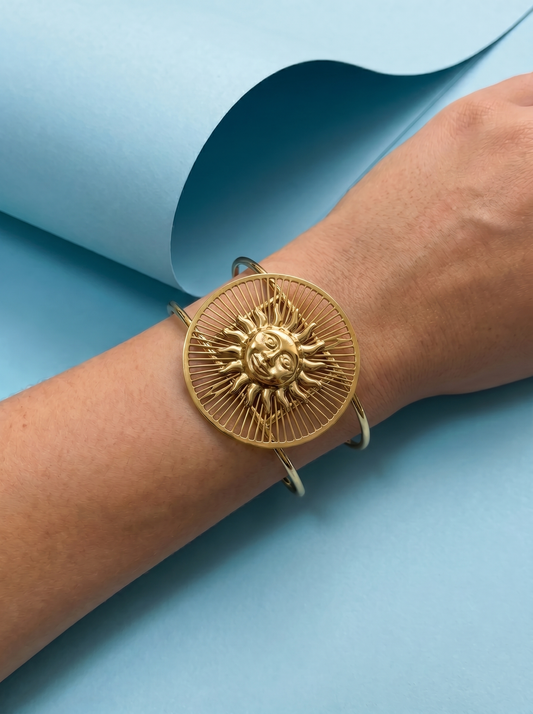Bracciale Cuff Raggi di Sole