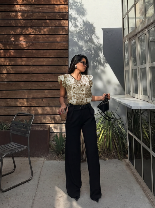 Blusa Paisley Sun