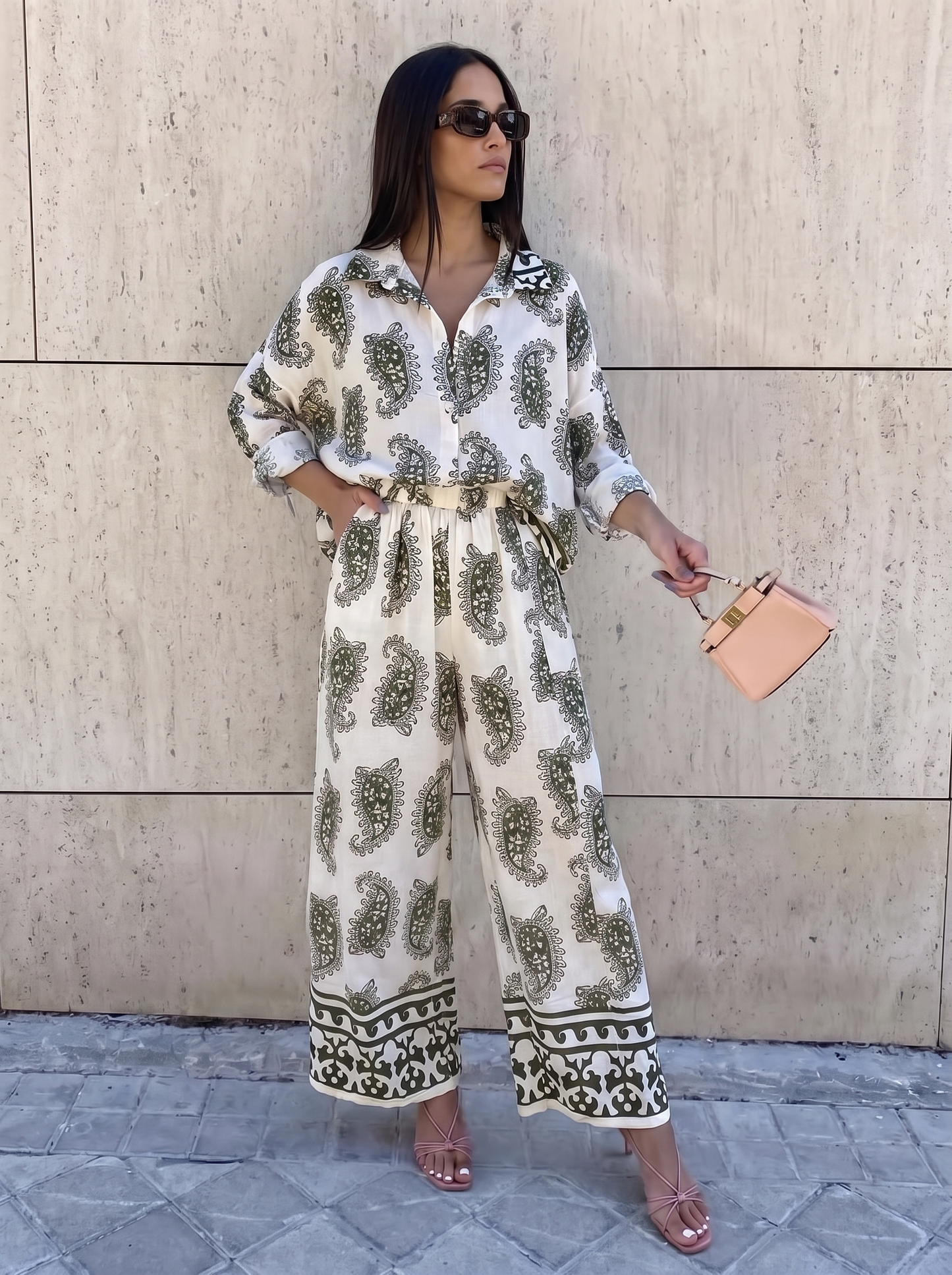 Coordinato Oversize Paisley