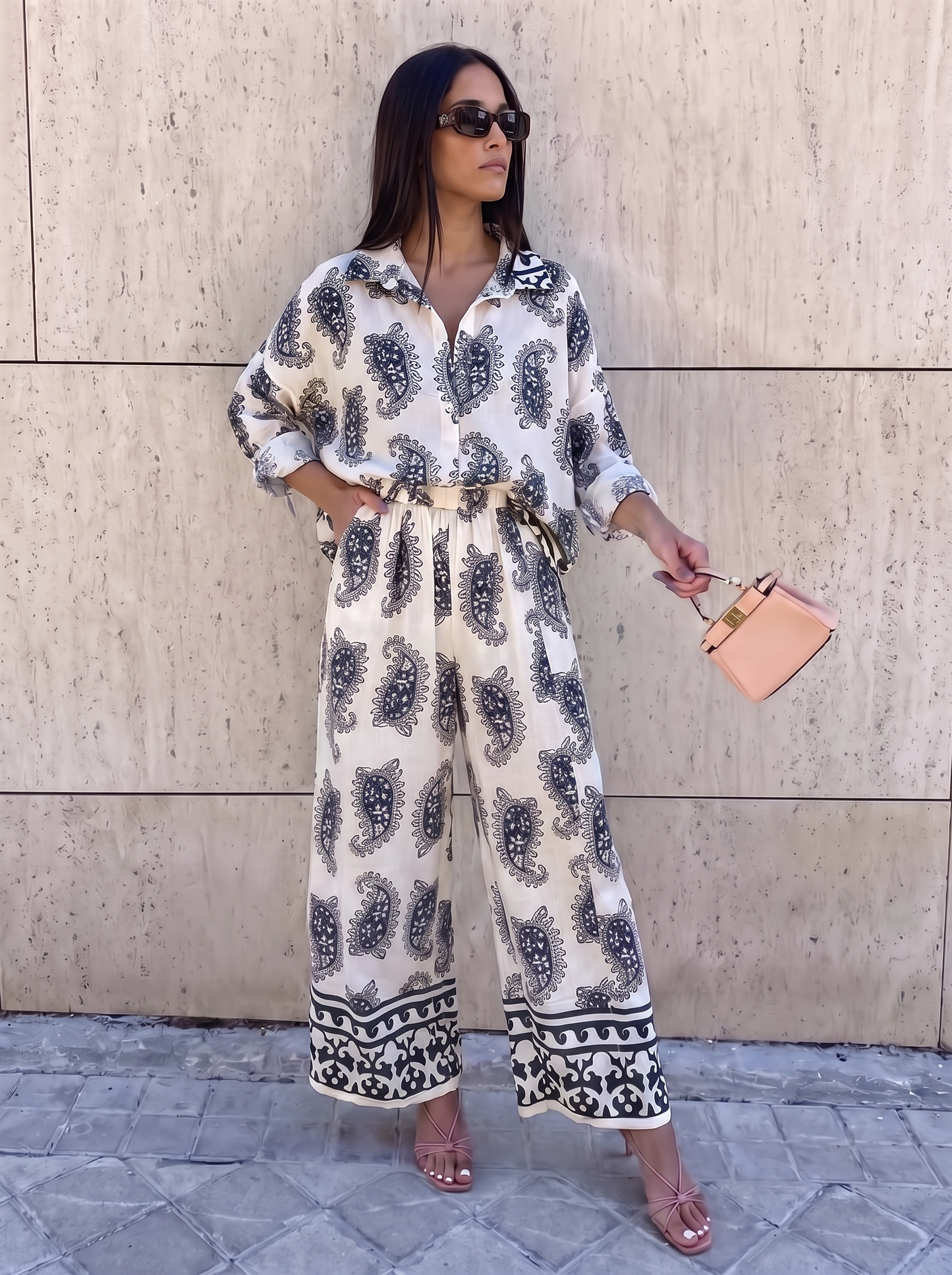 Coordinato Oversize Paisley