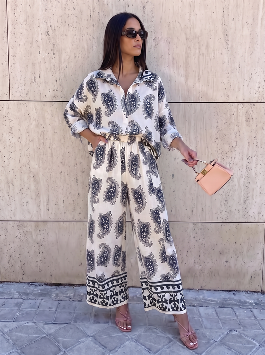 Coordinato Oversize Paisley