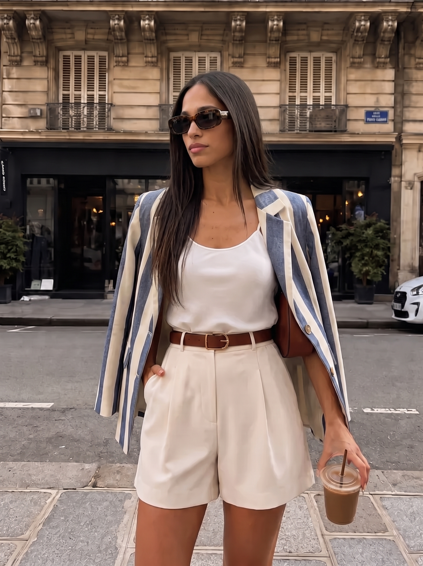 Capri Stripe Blazer